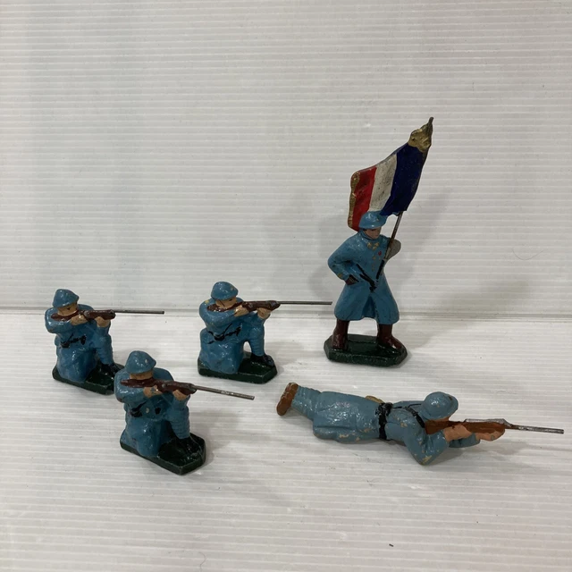 INCA FIGURINE Composition Soldat Telephoniste 14-18 Ww1 No Jrd Dc Durso