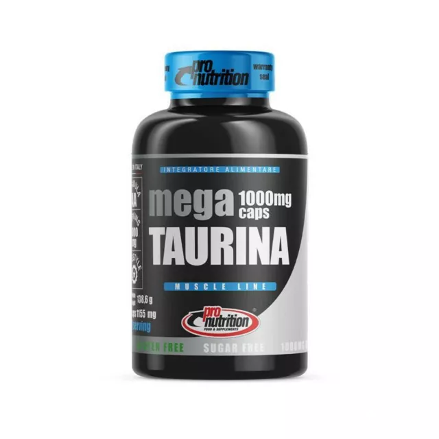 PRO NUTRITION MEGA TAURINA integratore a base di taurina formato 120cpr