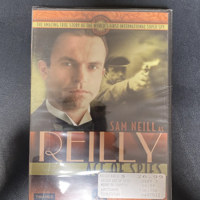 REILLY - ACE of Spies COMPLETE (4-DVD Set) Sam Neill (True