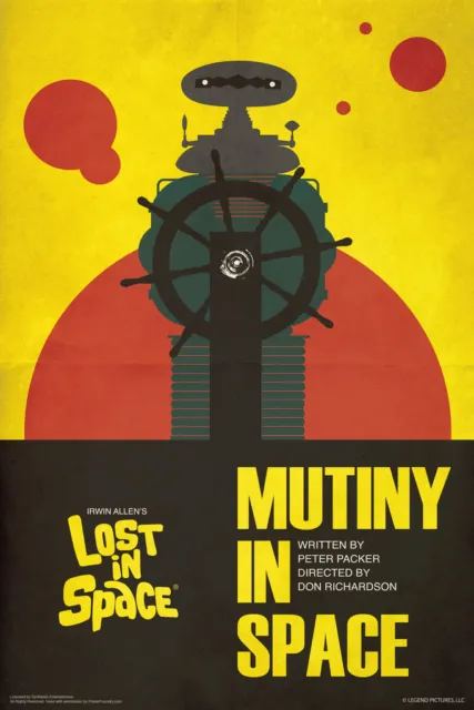 Lost In Space Mutiny In Space by Juan Ortiz Art Print Poster 12x18