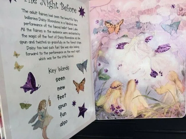Girls Fairy Story Book - with First Words Learning 3