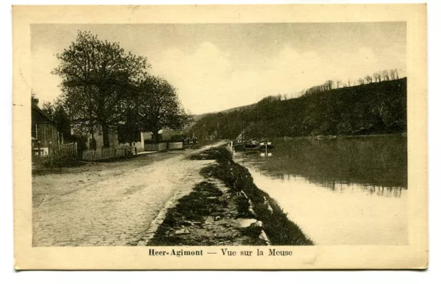 CPA - Carte Postale - Belgique - Heer Agimont - Vue sur la Meuse ( SV5446 )
