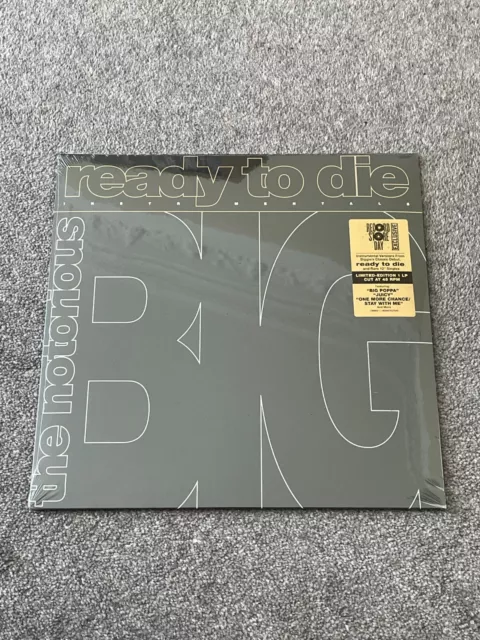 Notorious BIG - Ready To Die - The Instrumental LP Vinyl RSD 2024 Sealed rsd24