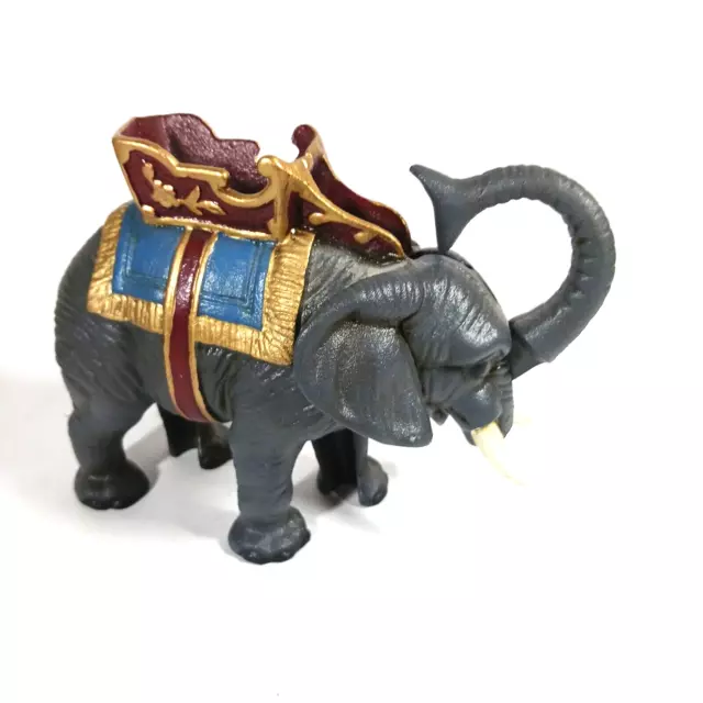 Vintage Repro Cast Iron Circus Elephant Mechanical Coin Bank Acme Japan