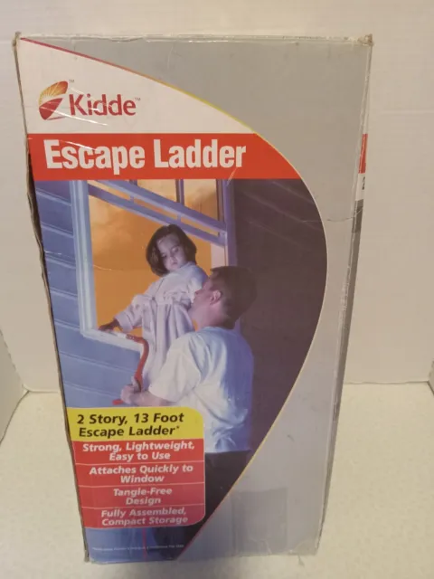 Kiddie 2 Story 13 Foot Escape Ladder open box- new model KL-2S