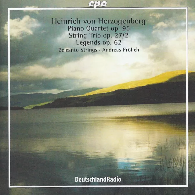 Heinrich von Herzogenberg (1843-1900) • Chamber Works CD