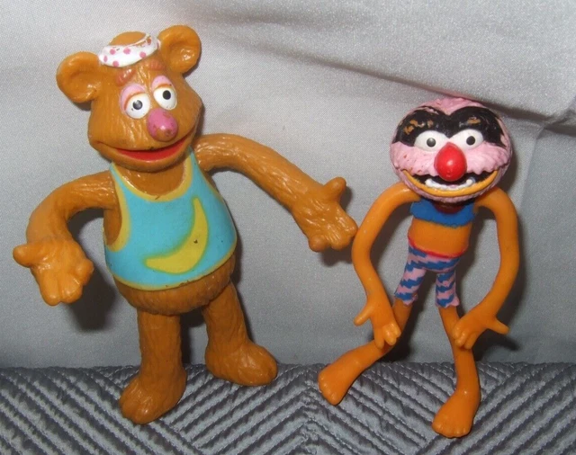 Muppets Fozzy Animal Figure Bendable Poseable Fisher Price 5.5 inch Rare