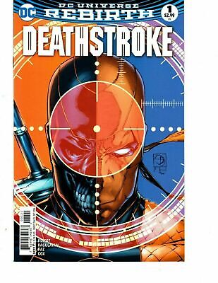 DEATHSTROKE REBIRTH #1 VARIANT COVER 2016 DC COMICS 50 cents combined shipping