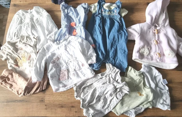 Pacchetto Abbigliamento Bambina J19 Enorme Età 6-9 Mesi Re Leone Disney