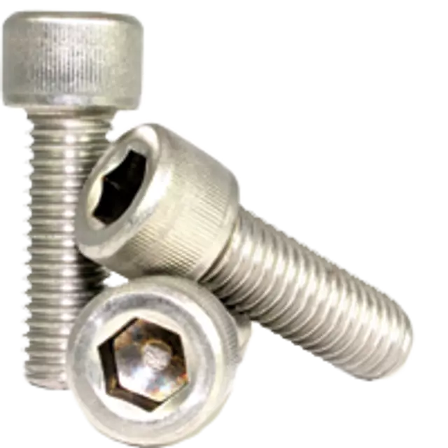 1/2"-13 x 3/4" Socket Head Cap Screws, 18-8 Stainless A2, Coarse, FT, Qty 50