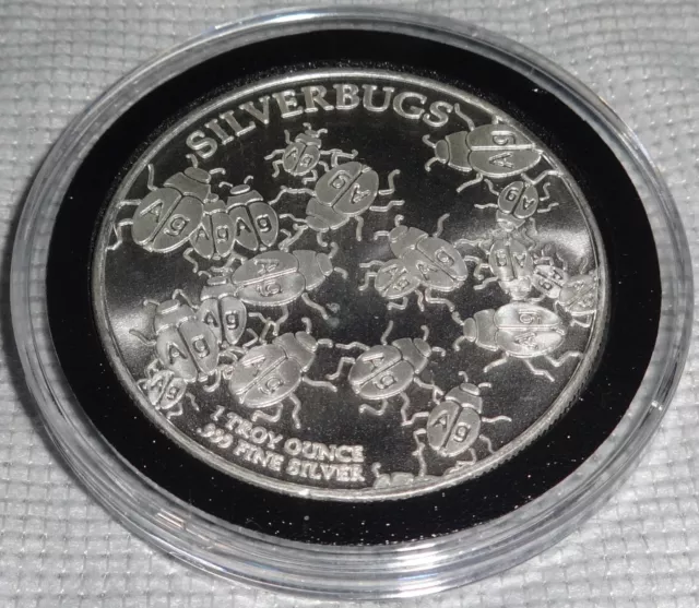 SILVERBUGS FACEBOOK GROUP Version 3 V3 Round Coin Limited Edition Silver Round