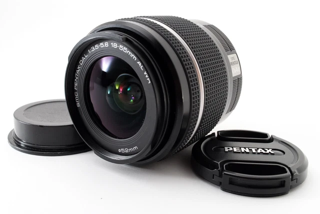 Smc PENTAX Da L 18-55mm F/3.5-5.6 Al Wr Lentille Noir Color Excellent De Japon