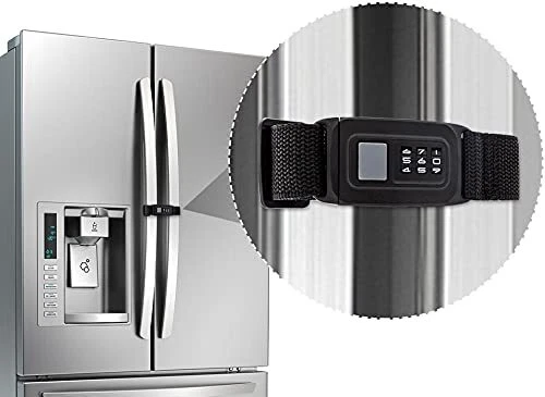 Refrigerador de seguridad para niños cerradura multifuncional puerta francesa nevera y