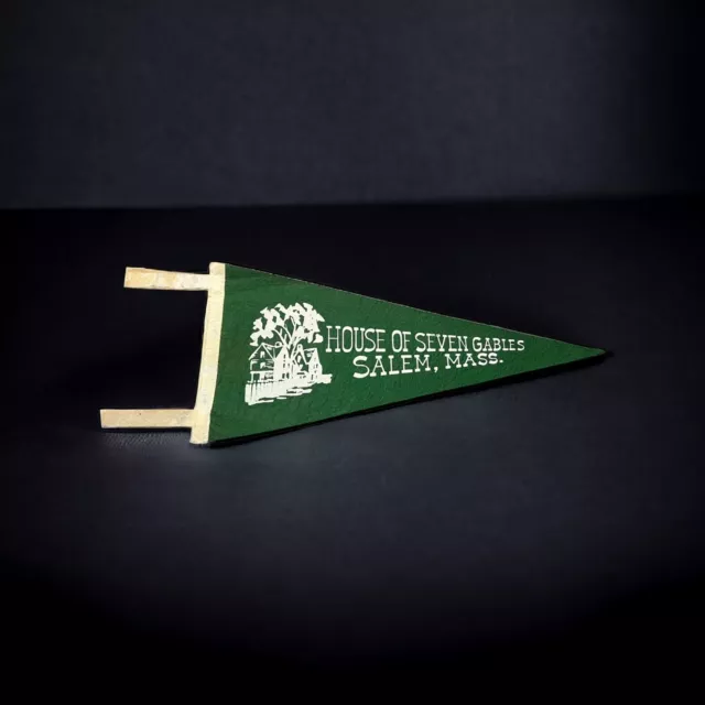 Vintage House of Seven Gables Salem, MA pennant