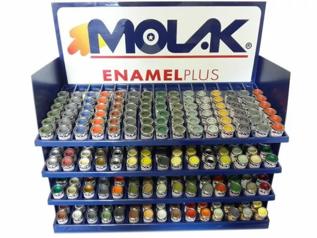 COLORI MOLAK ENAMEL 18ml Humbrol Revell - Gloss Satin Matt Metallic X MODELLISMO