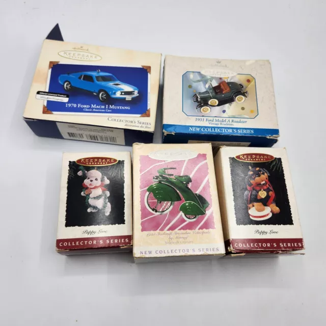 hallmark ornament lot