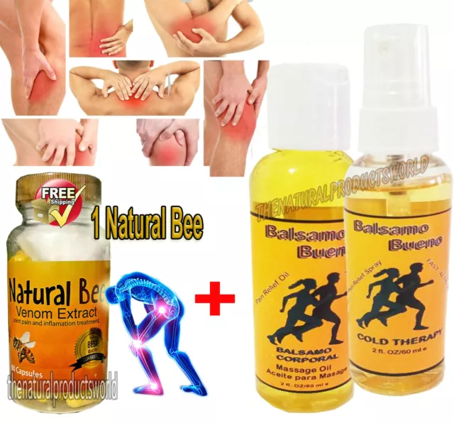 B-VENOM BEE MIRACLE anti-inflamatory Arthritis Pain abeemed bio bee therapy