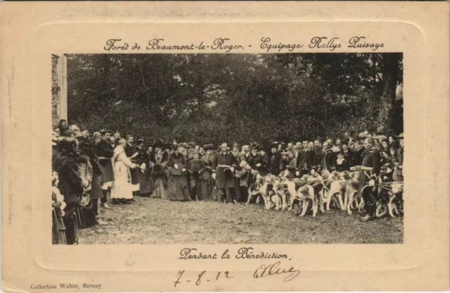 CPA BEAUMONT-le-ROGER - Lendant la Benediction (129222)