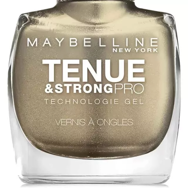 Gemey Maybelline Ongles Vernis Tenue Strong 7 Days  735 Gold All Night  10Ml