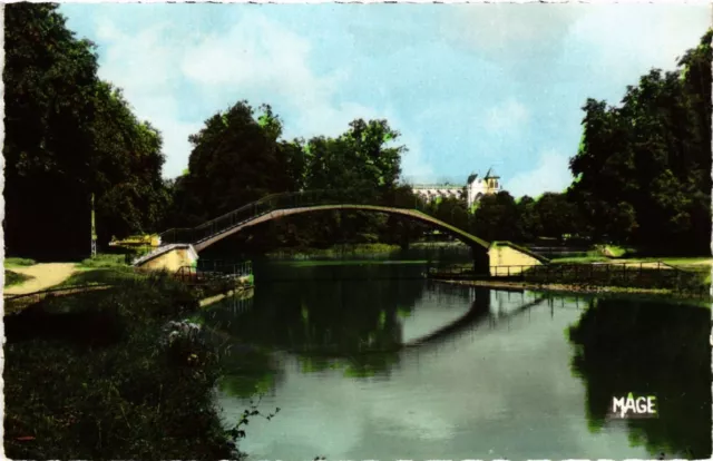 CPA CHALONS-sur-MARNE La Passerelle du Jard (491233)