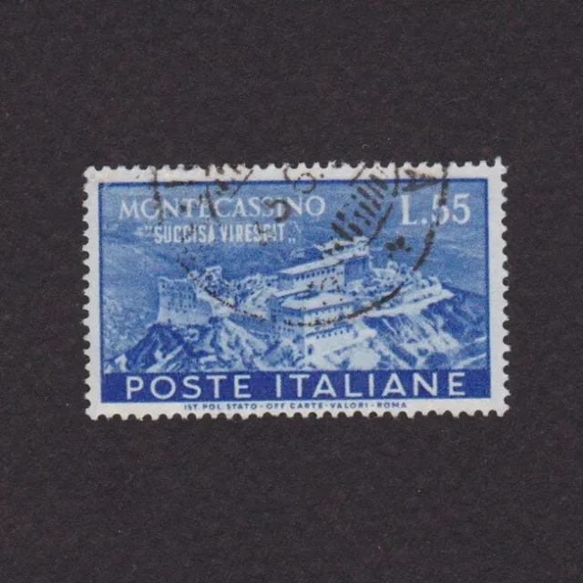 ITALY 1951, Sc# 580, CV $50, architecture, Used