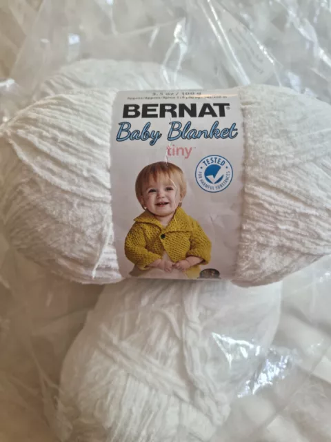Bernat BABY BLANKET SUPER CHUNKY Knitting Yarn Wool 300g - 04133 Little  Royales