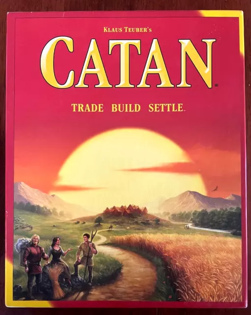 Klaus Teuber's 'CATAN Trade Build Settle' Board Game - Catan Studio 2020 VGC