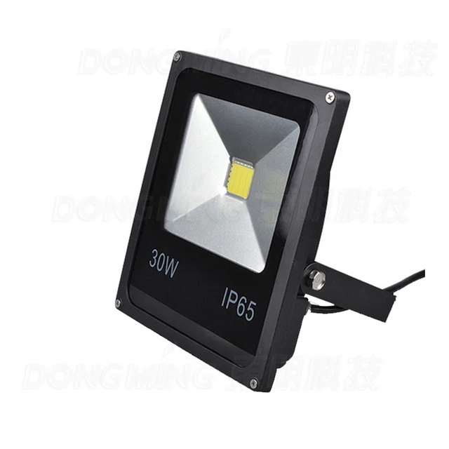 Projecteur Phare Lumière LED Mince 30W pour Extérieur RGB Imperméable Ip65 Hsb
