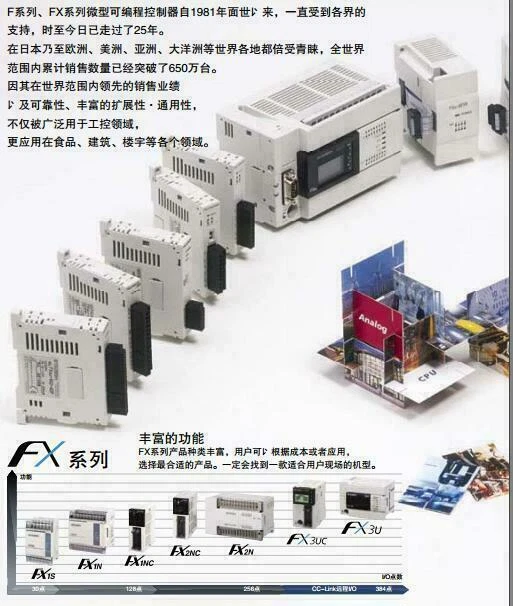 Fastest delivery Mitsubishi PLC FX1N-60MT-D NEW