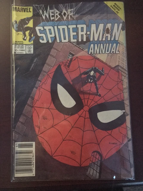 Web of Spiderman Annual #2 1986
