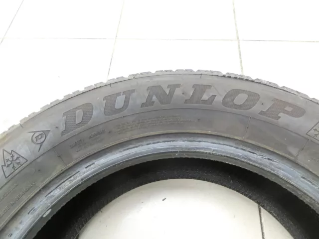 2x pneus dhiver Dunlop 195/65R15 T 5.24-5.33mm 3