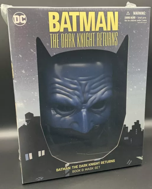 BATMAN The Dark Knight Returns BOOK & MASK! Frank Miller NEW SEALED