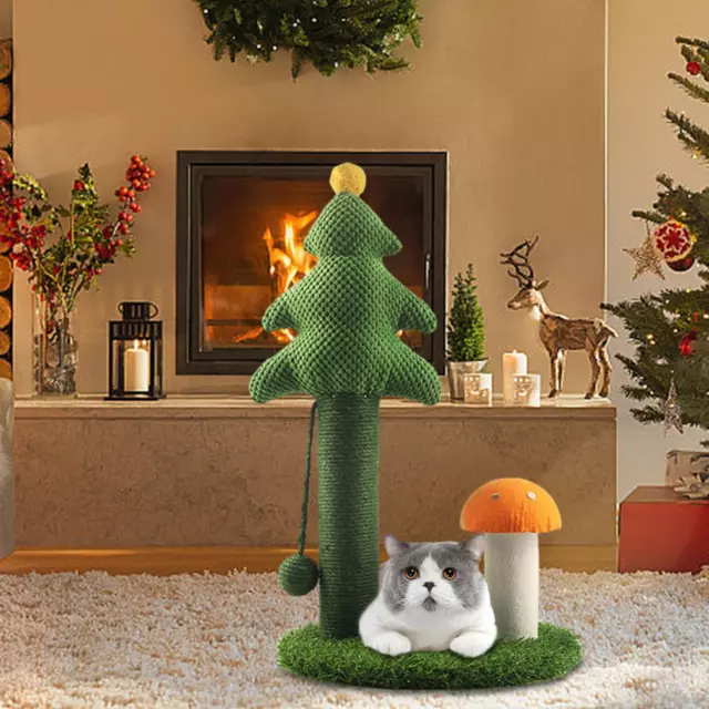 Arbre à Gratter pour Chat, Thème de Noël pour Chats D'intérieur, Décor