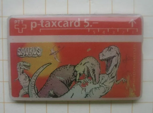 p-TAXCARD PTT  / POST / SCHWEIZ  ............................... Pin (265h)