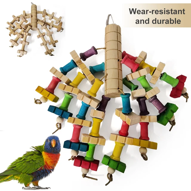 Juguete Loro Alta Fuerza Swing Loros Accesorios Soporte Swing Sin Olor