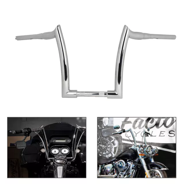 12'' Rise Ape Hanger Handlebar Fit For Kawasaki VULCAN VN400 VN800