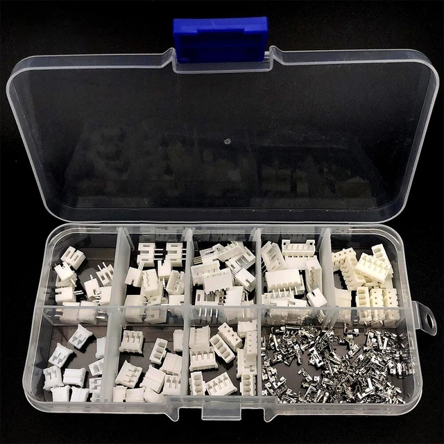 Kit de connecteurs JST PH 230 pièces pratique facile à installer large gamme d