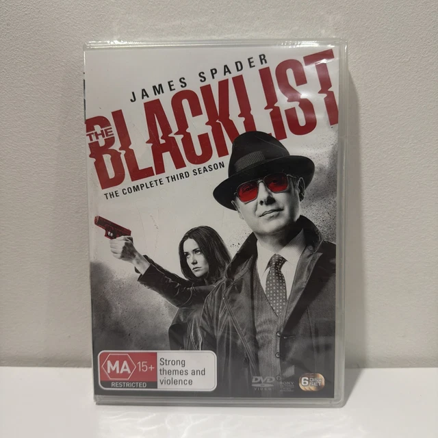 THE BLACKLIST SEASON 3 - James Spader Brand New Sealed DVD Region 4 ...