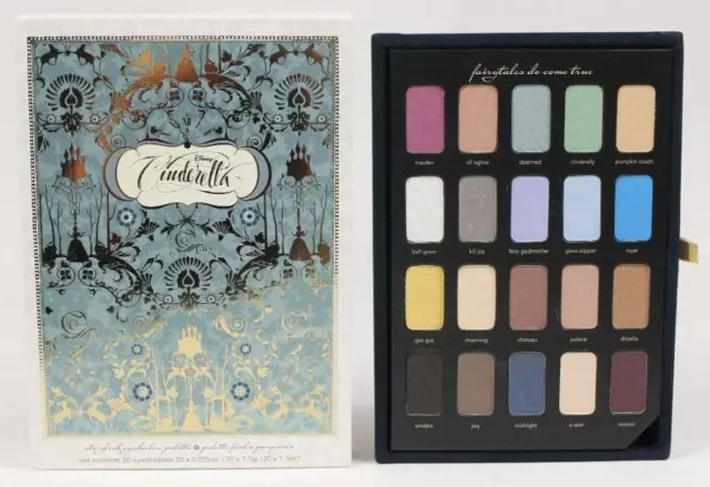 Sephora Disney's Cinderella Storybook Eye Shadow Palette Authentic Rare Boxed