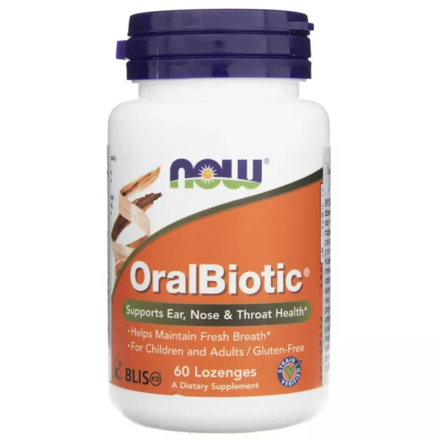 Now Foods OralBiotic 60 pills