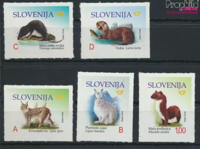 slovenia 1316-1320 (complete issue) unmounted mint / never hinged 2018 (9592497