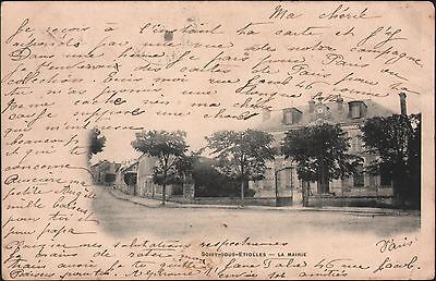 Soisy-sous-Etiolles (91) town hall & villas in 1902