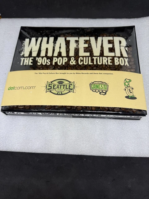 WHATEVER THE '90S Pop and Culture Box-plus Original Book-READ EUR