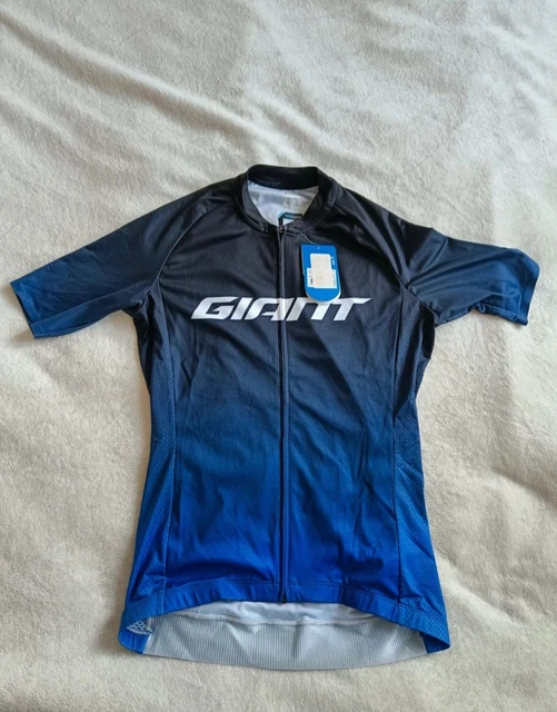 Ensemble Cuissard Vélo Et Maillot Cyclisme Hiver Pro Giant 2019 Blue Edition 878