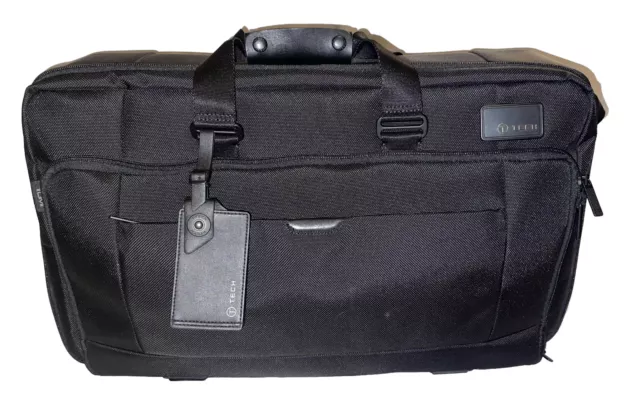 Tumi T-Tech 58133D Black Ballistic Nylon Carryon Luggage Soft Suitcase Bag 22”