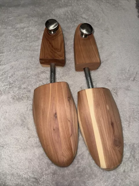 Vintage   Wooden Shoe Trees Or Stretchers Made In USA Rochester Shoe Trees