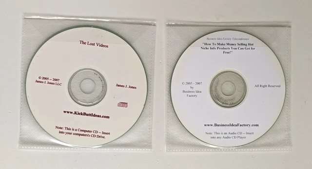 Succes Secrets Revealed Business Idea Factory James J. Jones The Lost Videos