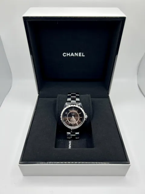 Chanel J12 Intense Black H3829 Wrist Watch for Women for sale online