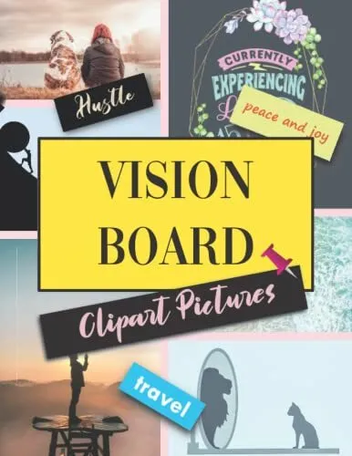 VISION BOARD CLIP Art Pictures: Vision Board Kit for Women | P... by ...