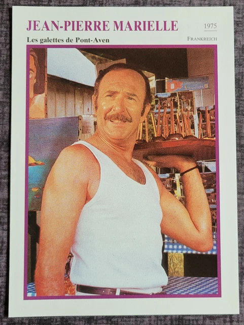 SCHAUSPIELER JEANPIERRE MARIELLE Portrait StarFoto / Sammelbild